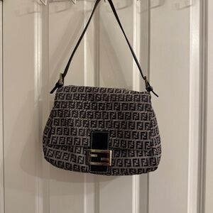 AUTHENTIC Vintage Fendi Zucca Mama Shoulder Bag 🤍